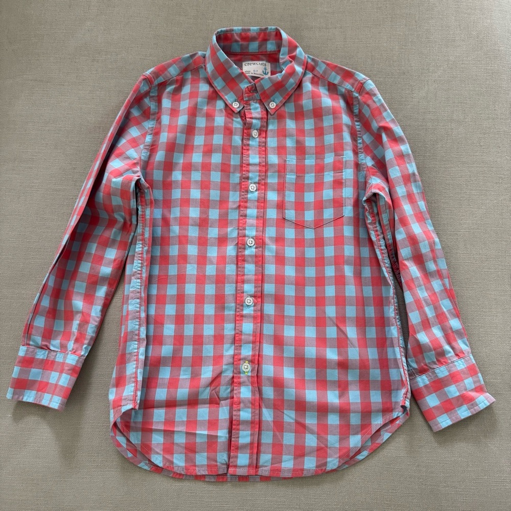 Crewcuts Check Button Down Shirt
